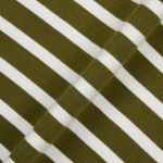 JAJU Cotton Collar Short-Sleeve Dress – Khaki