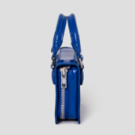 JUUN.J Square Leather Chain Mini Bag – Blue