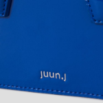 JUUN.J Square Leather Chain Mini Bag – Blue
