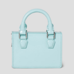 JUUN.J Square Leather Chain Mini Bag – Sky Blue