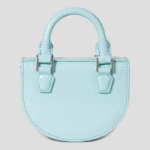 JUUN.J Half Moon Leather Chain Mini Bag – Sky Blue