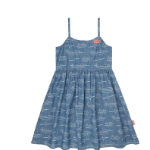 ICEBISCUIT [Junior] Shooting Star Volume Denim Dress_IB42OP652