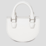 JUUN.J Half Moon Leather Chain Mini Bag – Ivory