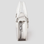 JUUN.J Half Moon Leather Chain Mini Bag – Ivory