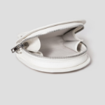 JUUN.J Half Moon Leather Chain Mini Bag – Ivory