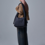 JUUN.J Padded Nylon Big Shoulder Bag – Black