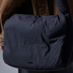 JUUN.J Padded Nylon Big Shoulder Bag – Black