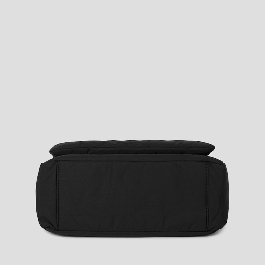 JUUN.J Padded Nylon Big Shoulder Bag – Black