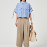 JUUN.J Raffia Shopper Bag – Beige