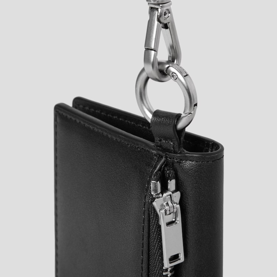 JUUN.J Strap Card Wallet – Brown