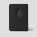 JUUN.J Leather Magnetic MA-1 Pocket Wallet – Blue