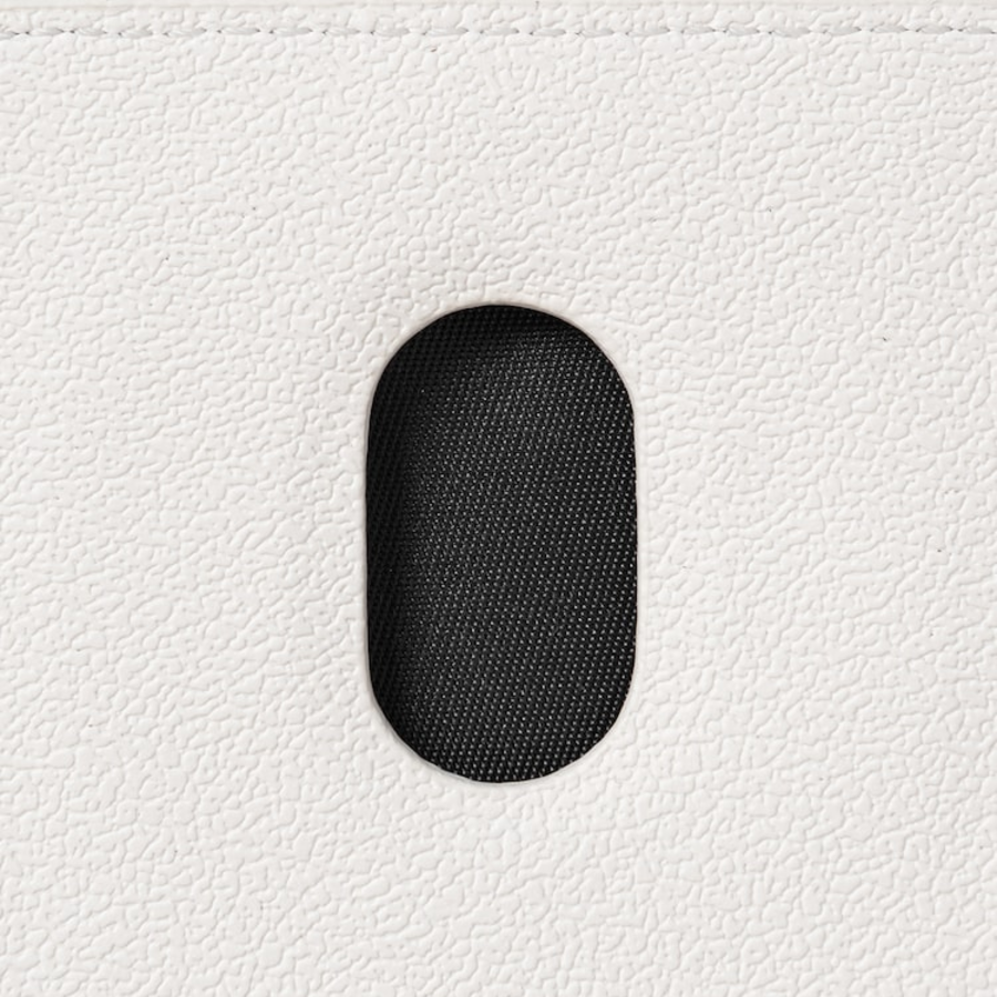 JUUN.J Leather Magnetic MA-1 Pocket Wallet – Ivory