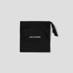 JUUN.J [Seongsu Edition] Unisex Half-Moon Nylon Mini Wallet – Black