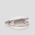 JUUN.J [Seongsu Edition] Unisex Half-Moon Leather Mini Wallet – Ivory