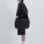 JUUN.J Nylon Big Boston Bag – Black