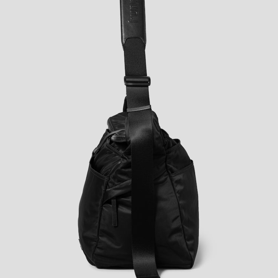 JUUN.J Nylon Big Boston Bag – Black