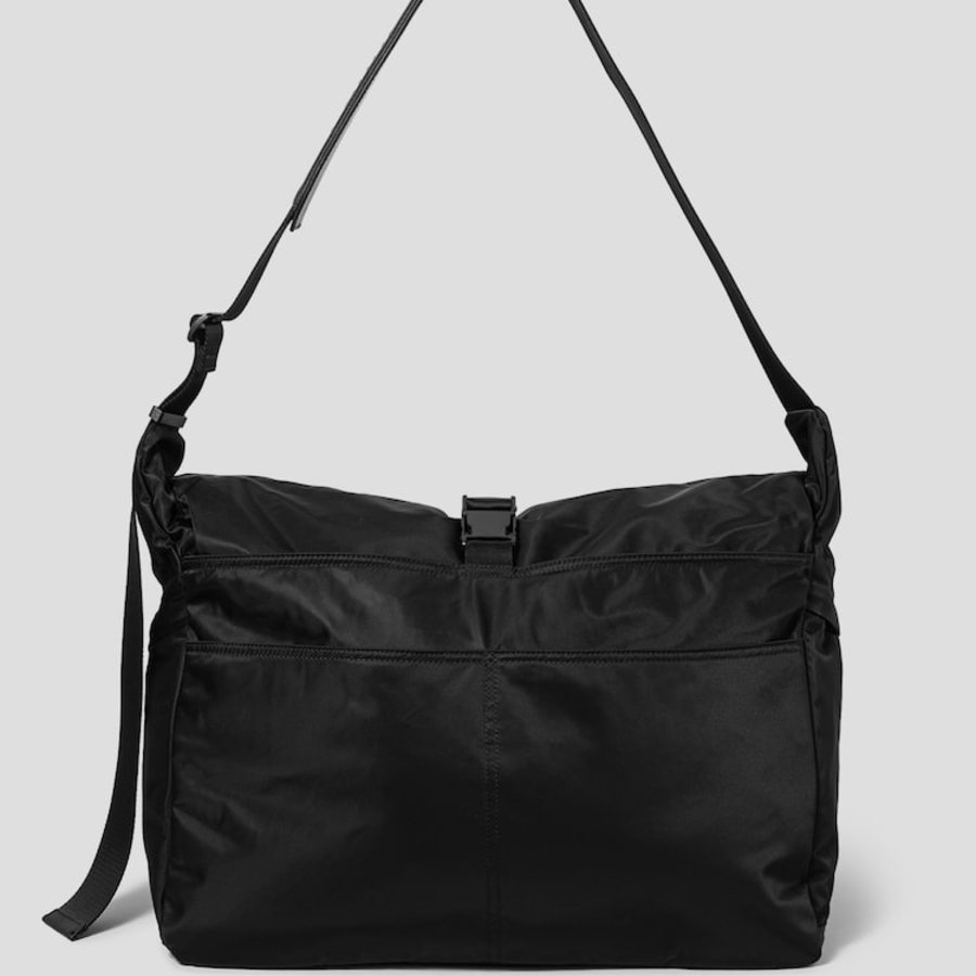 JUUN.J Nylon Big Boston Bag – Black