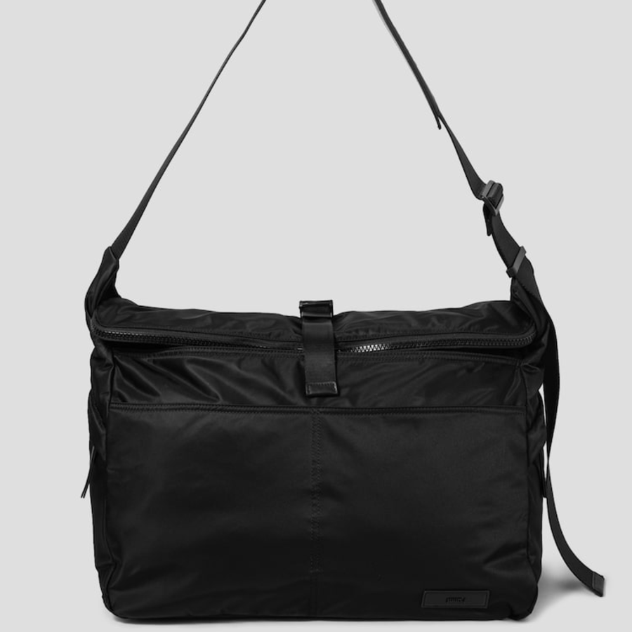 JUUN.J Nylon Big Boston Bag – Black
