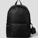 JUUN.J Mini Backpack Keyring Layered MA-1 Flight Backpack – Black