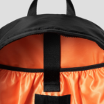 JUUN.J Mini Backpack Keyring Layered MA-1 Flight Backpack – Black