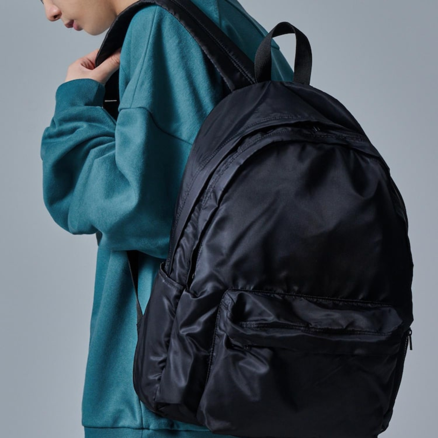 JUUN.J Nylon MA-1 Backpack – Black