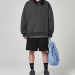 JUUN.J [CORE] Damaged Denim Duffel Bag – Sky Blue