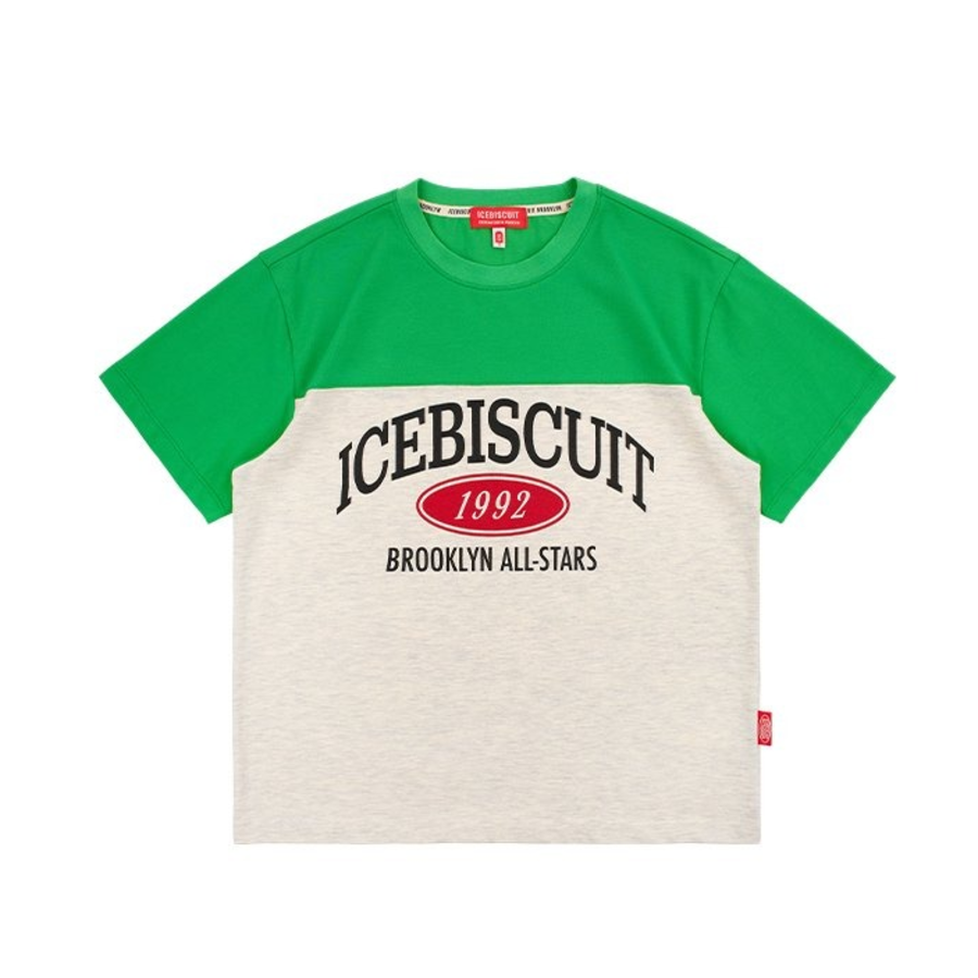ICEBISCUIT [Junior] 1992 Color Block T-Shirt_IB42TR512