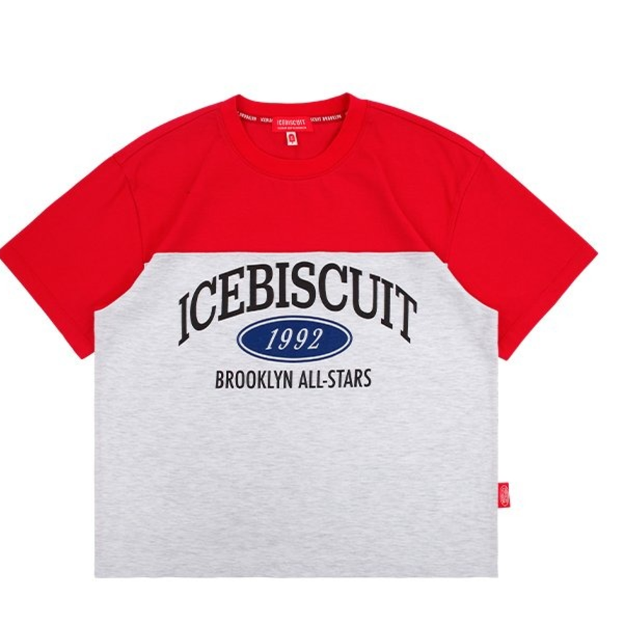 ICEBISCUIT [Junior] 1992 Color Block T-Shirt_IB42TR512