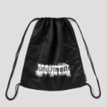 JUUN.J [Seongsu Edition] Unisex Nylon Gym Sack – Black