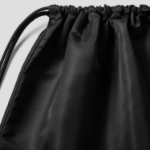 JUUN.J [Seongsu Edition] Unisex Nylon Gym Sack – Black