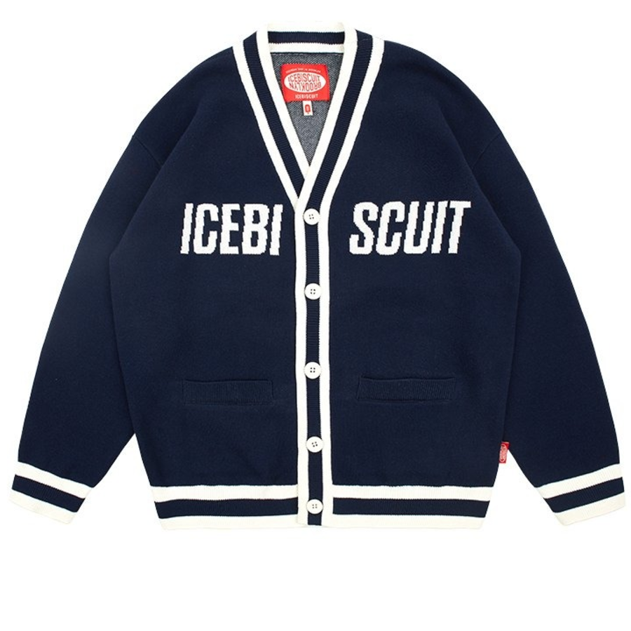 ICEBISCUIT [Junior] Letter Point Cardigan_IB51KC515