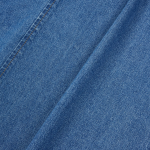 JAJU Denim Shirt Dress – Dark Blue