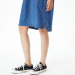 JAJU Denim Shirt Dress – Dark Blue