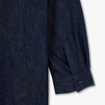 JAJU Denim Shirt Dress – Navy