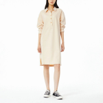 JAJU Denim Shirt Dress – Ivory