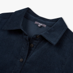 JAJU Corduroy Shirt Dress – Navy
