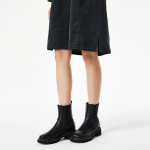 JAJU Corduroy Shirt Dress – Charcoal