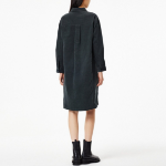 JAJU Corduroy Shirt Dress – Charcoal