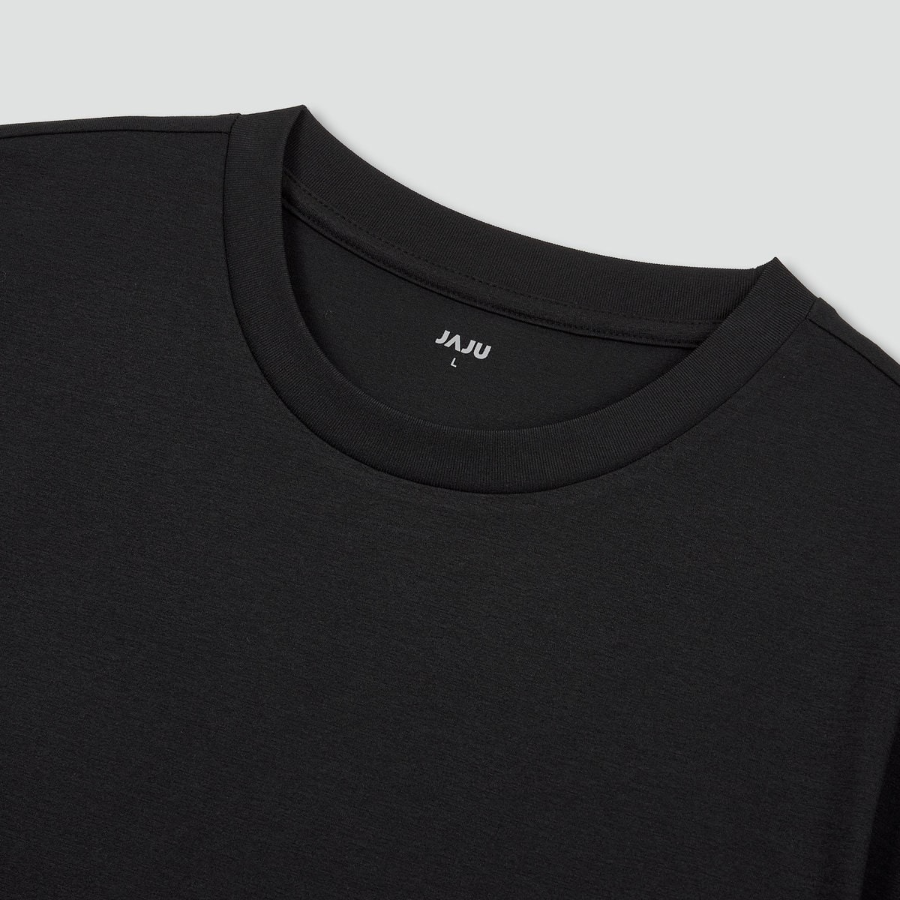 JAJU Sorona Unisex Short Sleeve T-Shirt – Black