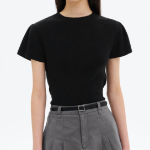 8 seconds Mock Neck Half Sleeve Pullover — Black