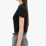 8 seconds Mock Neck Half Sleeve Pullover — Black