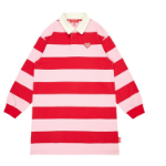 ICEBISCUIT [Junior] IB Heart Stripe Rugby Dress_IB51OD671