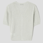 8 seconds V-neck Short Sleeve Cardigan — Light Green