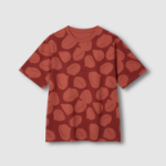 JAJU Unisex Cotton Short Sleeve T-Shirt – Brown