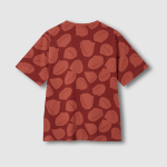 JAJU Unisex Cotton Short Sleeve T-Shirt – Brown