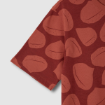 JAJU Unisex Cotton Short Sleeve T-Shirt – Brown