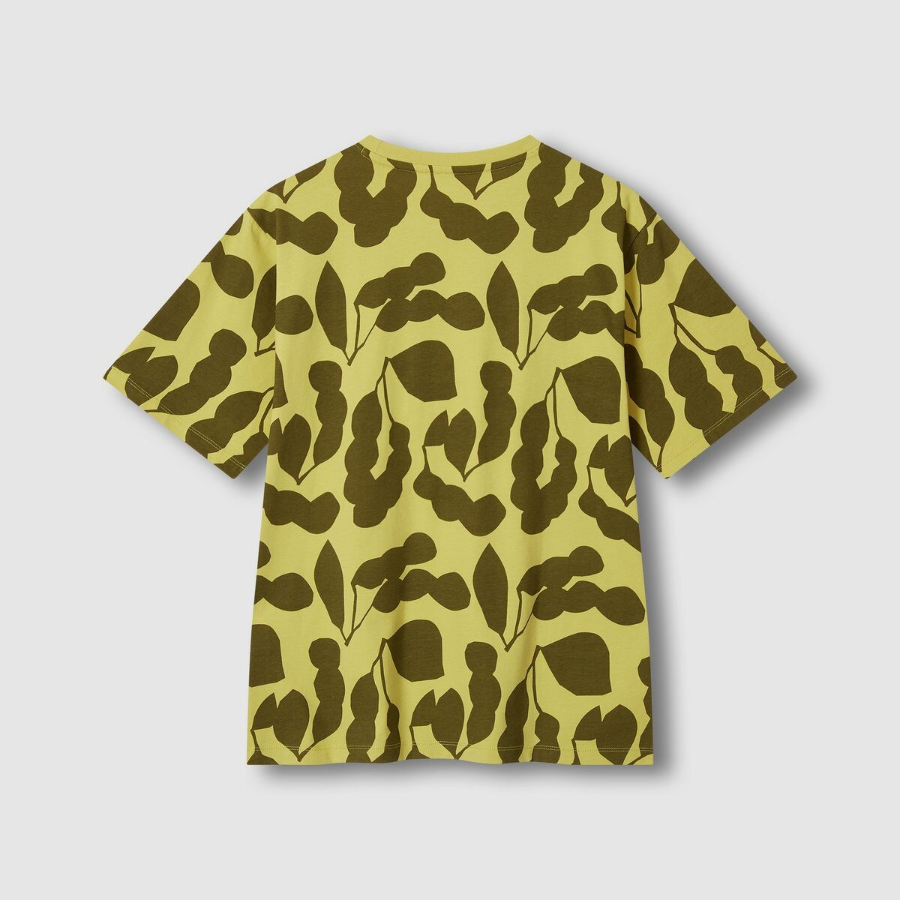 JAJU Unisex Cotton Short Sleeve T-Shirt – Khaki