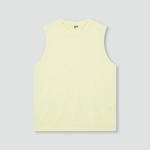 JAJU Men’s Quick-Dry Muscle Sleeveless T-Shirt – Yellow