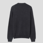 Maison Kitsune Men Double Bold Fox Head Patch Regular Cardigan - Anthracite