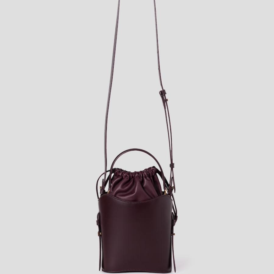 ami (Unisex) Paris Paris Bag – Burgundy